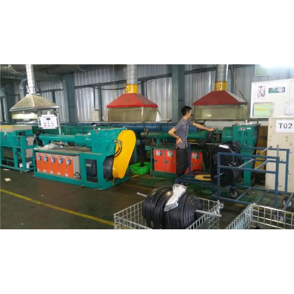 Cold Feed Rubber Extruder Machine Single Screw Rubber Cable Extruder