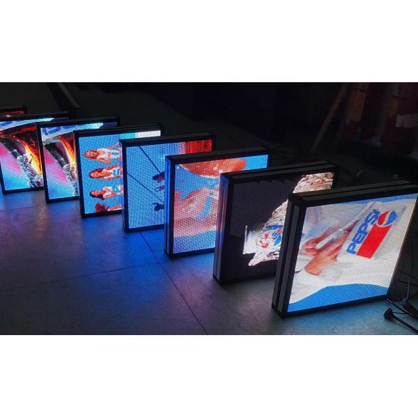 P3 Double-sidedled display Square Led Display screen Outdoor Led Light Box Display