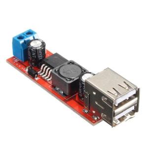 Buy cheap Dual Usb Connector Dc To Dc Step Down Module With 180KHz Output Frequency product