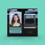 JP1304 13-Inch Wall-Mounted Passport Recognition Access Control Machine