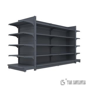 Economical Convenience Store Display Shelves Gondola Display