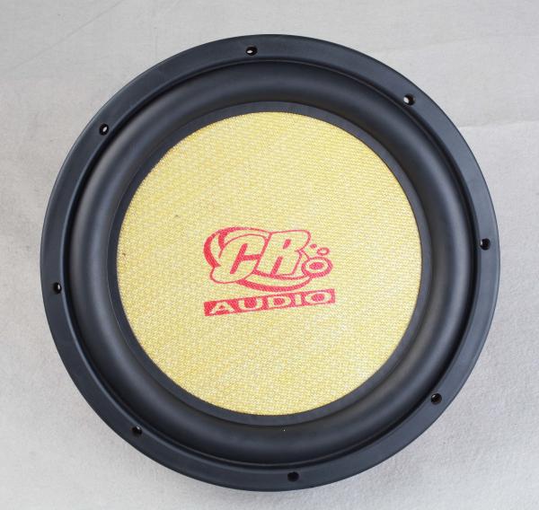 Quality OEM ODM Car Audio Subs 250 Watt RMS Power 1 Layer 10 Inch 87dB Sensitivity for sale