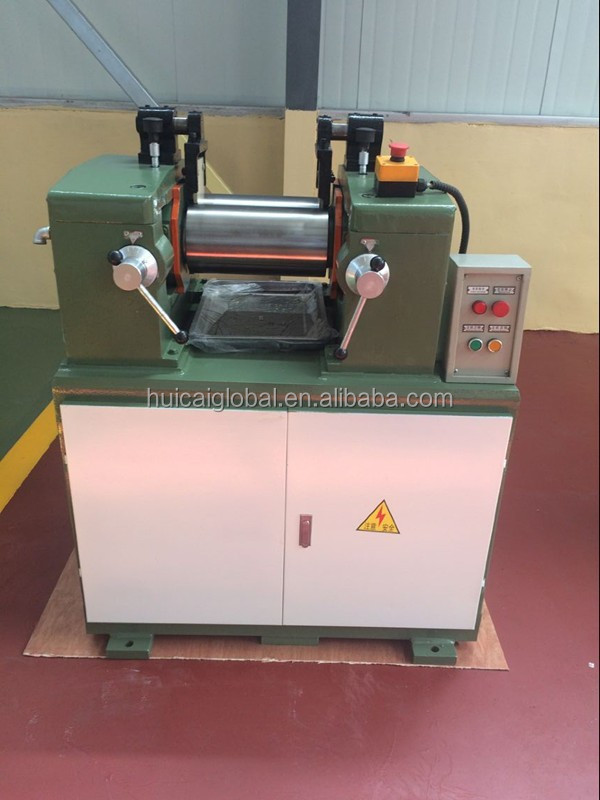 Open Mill for Rubber Compound Mixing on Two Rolls Customer's Specification