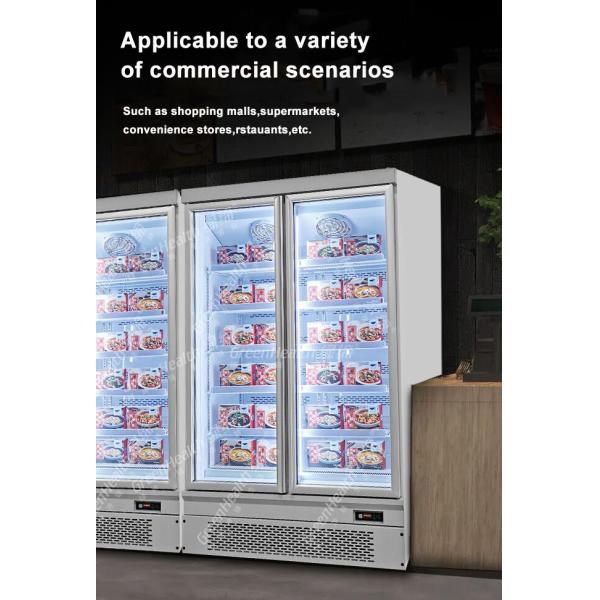Low Noise Energy Saving Commercial Supermaket Meat Refrigerators Freezers