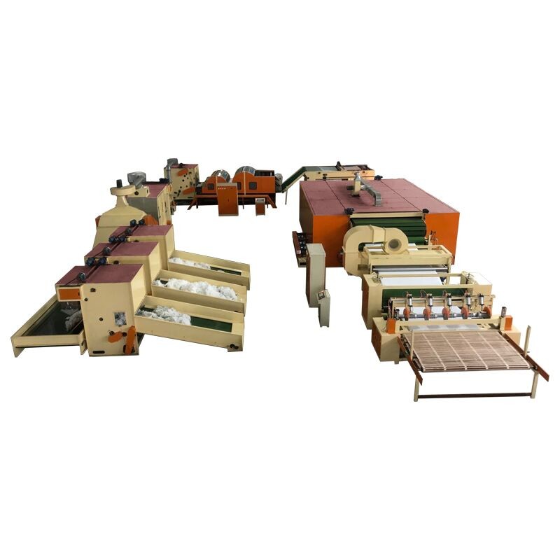 80kg H Nonwoven Polyester Wadding Machine Stiff Hard Wadding Padding Machines