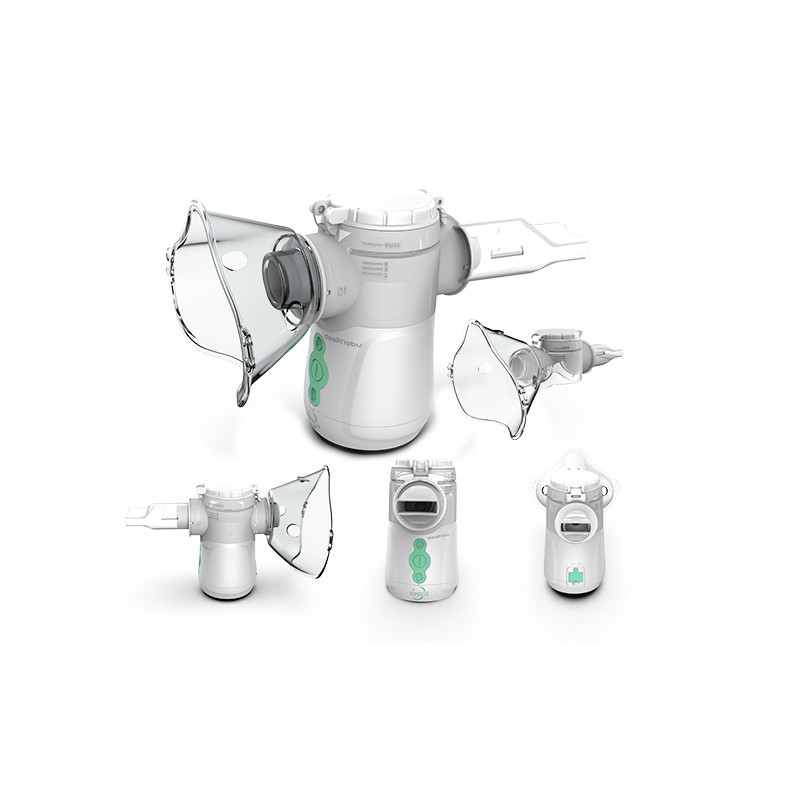 Homecare Mute Vibrating Mesh Nebulizer Double Channel Ultrasonic Nebulizer