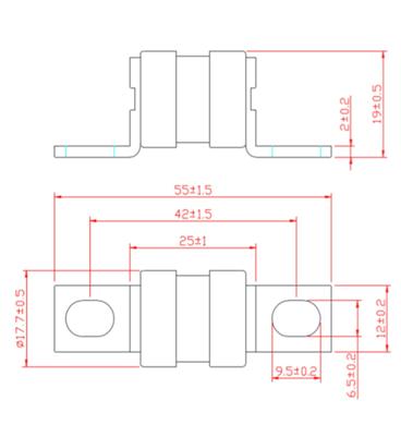 Dissmann Fuse IEC & British Standard Fuses - BS 88 low voltage fuses DC150V Fuse Made in China