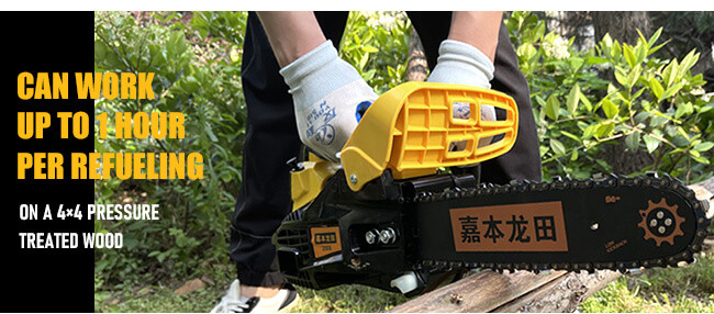 High Performance Easy Operation Gasoline Chainsaw Tool Large Capacity Portable Cordless Chainsaw for Garden Logging