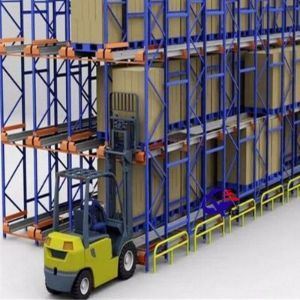 High Density Warehouse Racking Radio Shuttle Racking Remote Controlled