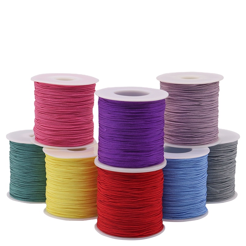 80m or Customized Length Chinese Knot Macrame Cord for Beading and Making Material
