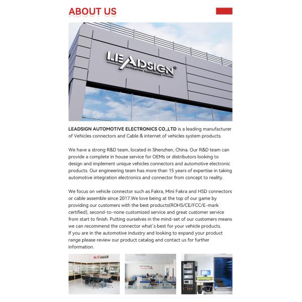 PCB FAKRA HSD Connector 4+2 Pin Code Z Female For Automotive