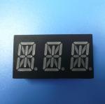 Ultra Red 0.54 Inch Triple Digit 14 Segment Alphanumeric Led Display