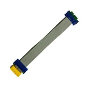 Flexible Slot PCI Express Relocate Cable PCI-E 1X to 1x Slot Riser Card Extender Extension Ribbon pcie cable for Bitcoi