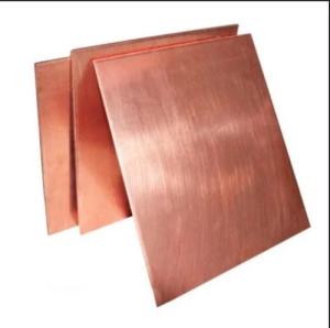 China Half Full Hard Copper Sheet Strip Heat Dissipation 0.1-80mm 2000 X 1000 2400 X 1200 on sale