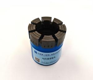 Buy cheap Face Discharge Profile Impregnated Diamond Core Bit High Performance Drilling product