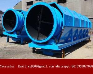 China SHAFTLESS TROMMEL SCREEN,trommel drum screen on sale