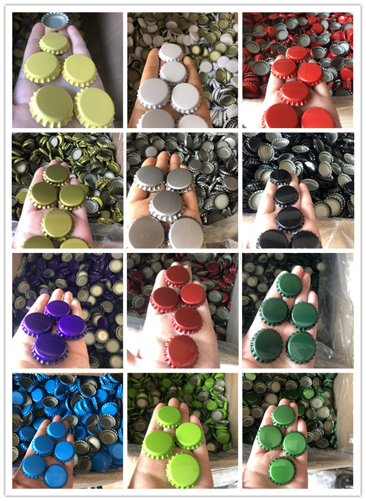Manufacturer Free Samples 26mm Crown Ring Caps Ring Pull Bottle Cap