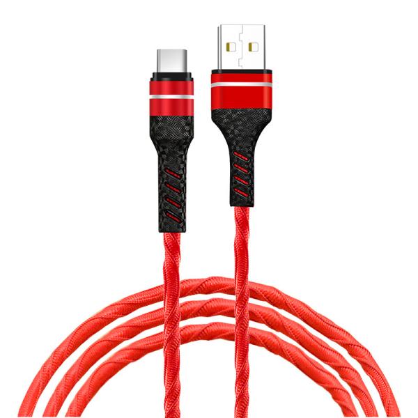 Quality Red USB 2.0 Charging Cable 1M Length For Fast Charging And Data Transfer for sale