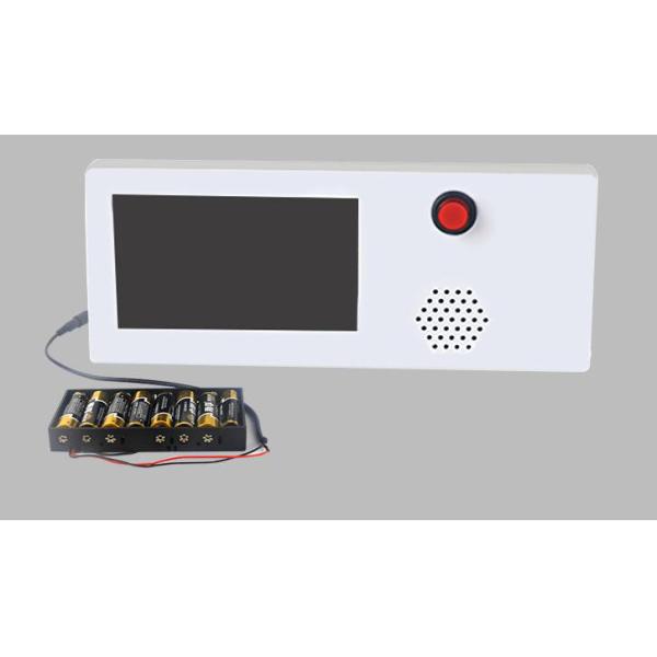 4.3 inch HD LCD pos screen Shelf Talker Screen LCD AD player With Built-in Push Button & Shelf Mount
