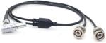 Sound Devices BNC Timecode Cable 0B 5 Pin Right Angle To Double BNC