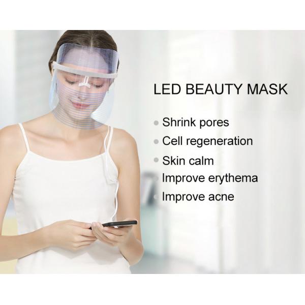 Home Use LED Light Therapy Mask Skin Rejuvenation 590nm Orange