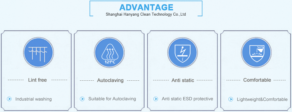 Antistatic Clean Room Mops ISO Certificated With Flat Design Slides Easily