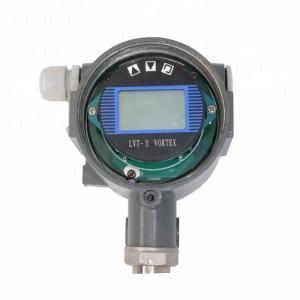 China High Accuracy Vortex Type Flow Meter Noise Resistant For Sewage Treatment on sale