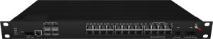 China 75 Series 2XSFP 24G Industrial Ethernet Switches Rack Mounted 24 Port POE Switch on sale
