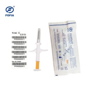 Buy cheap HT003 Injectable RFID Microchip with Temperature Sensor ISO11784/85 FDX-B Certified product