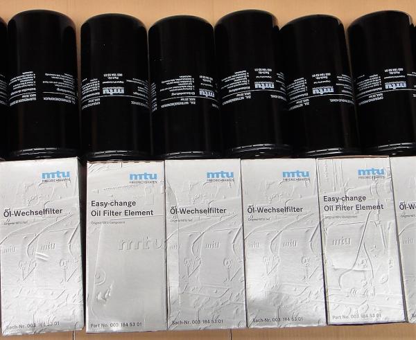 Quality Germany mtu or Benz diesel engine parts, MTU OIL FILTER ,0031845301 for sale