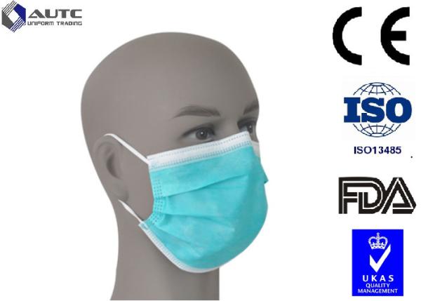 Quality Cool Disposable Medical Mask PP Non Woven Fabric Material Fliud Resistant for sale