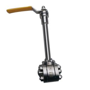 SS304、SS316 Customize Pressure And Diameter Long Stem Cryogenic Ball Valve
