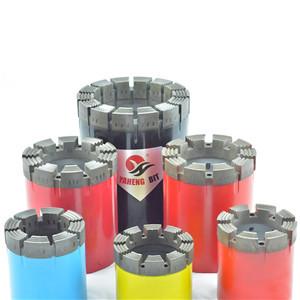 Q-series Diamond Core Bit Set Hard Matrix Diamond Core Drill Bits for Rock /
