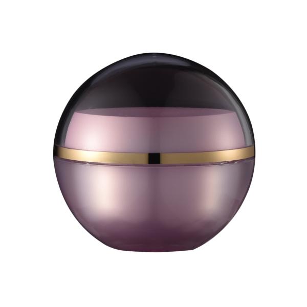 Customized Cute round PMMA empty luxury cosmetic jars SR-2365B