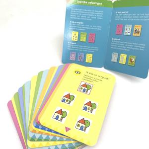 Buy cheap Recyclable Matt Lamination Pantone Learning Flash Cards product