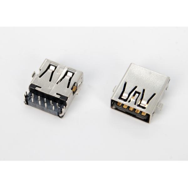 USB3.0 Female A TYPE, Ultra-thin broken board USB3.0 Connector,DIP,H=1.5, HULYN