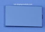 Water Meter Seven Segment Display , 6 O ' Clock Custom Twisted Nematic Display