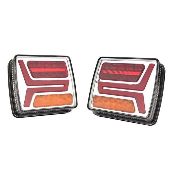 Customized Trailer Lighting Kit 4.2V Magnetic Tail Lights For Trailer