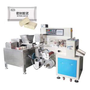 China 220V Automated Packing Machine Extruding Cutting Sealing Plugging Mud on sale