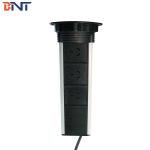 4 Way German Pop Up Sockets for Kitchen/Worktop Hidden Power Socket