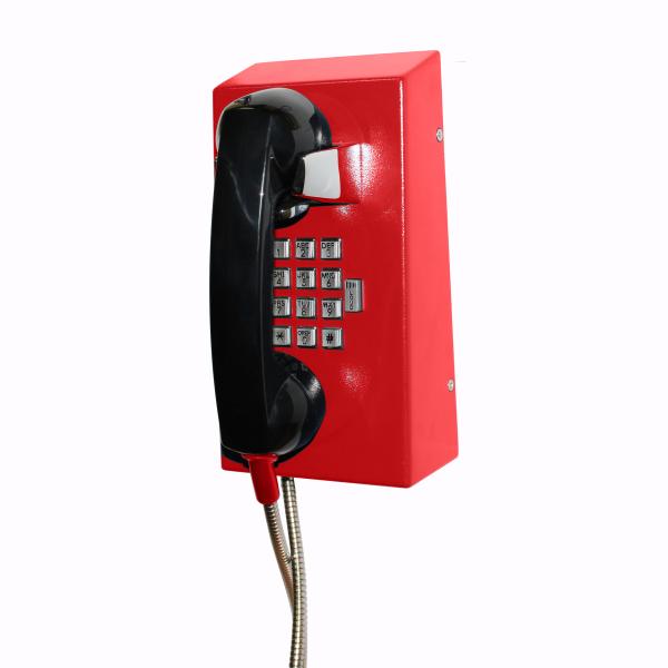 Quality Vandal Proof Phone / Vandal Resistant Telephone With Volume Control Button For Prison for sale