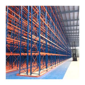 Buy cheap 800-3000kg/layer VNA Pallet Rack , Steel Very Narrow Aisle Pallet Racking product