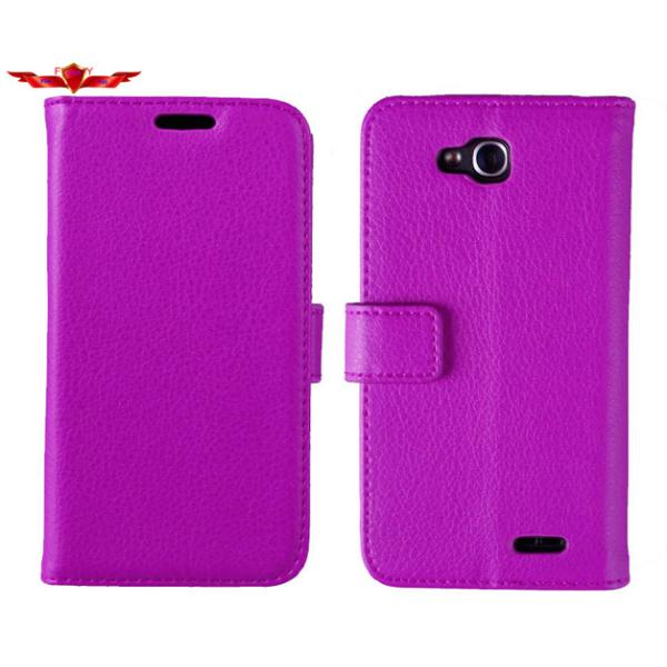 Foldable LG L90 PU Leather Cases Magnetic Buckle Multi Color