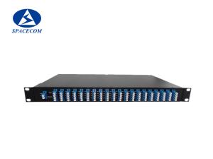 Buy cheap SMF 28e Fiber DWDM MUX DMUX , 32 Channel MUX FCC Certification product