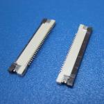 FPC Connectors, Flex-to-Board, 19 Position, 1.0mm pitch, Non-ZIF, Vertical,