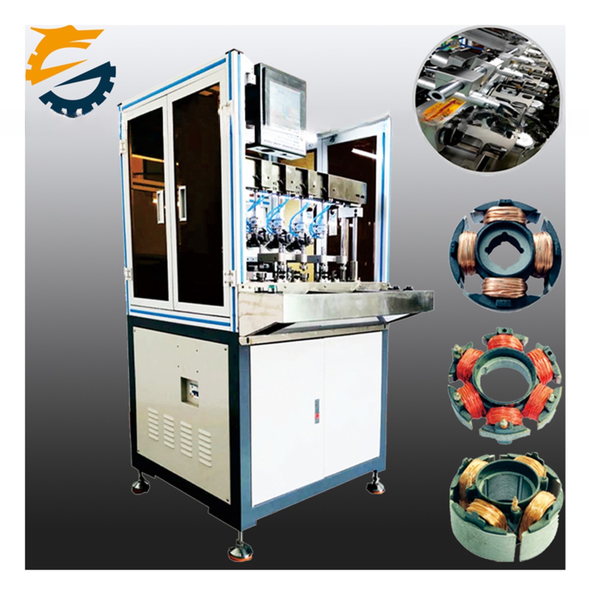 Precision CNC Motor Winding Machine for Wide Day Winding of Fan Coil and Ceiling Fans
