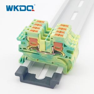 Buy cheap JPTV 2.5 PE Push In Side Terminal Block Nylon PA66 Entry Earth product