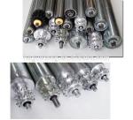 Material Handling Adjustable Roller Conveyor With Double Sprockets