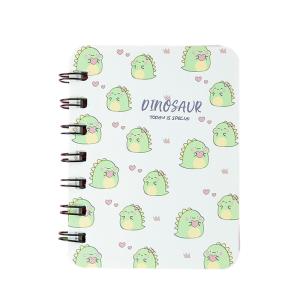 Buy cheap Hardcover Spiral Bound Unlined Notebook A6 Size Multi Color 80 Sheets product