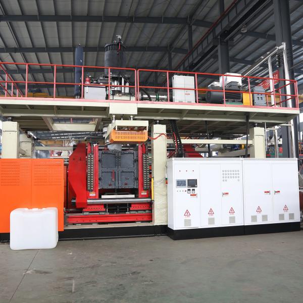 Huayu 1000L 1-Layer IBC Blow Moulding Machine Automatic Chemical Packing Blow Moulding Machine for HDPE Plastic